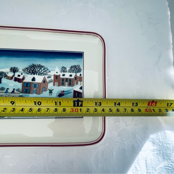 Villeroy & Boch NAIF CHRISTMAS 13.5" Large Porcelain Platter Tray - Picture 3 of 9